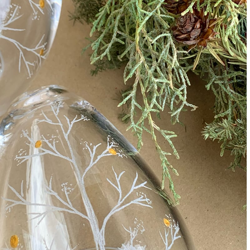 Candle holder drop クリア | iino naho glass ga