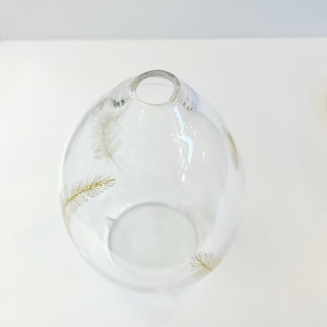 Candle holder drop  羽　２