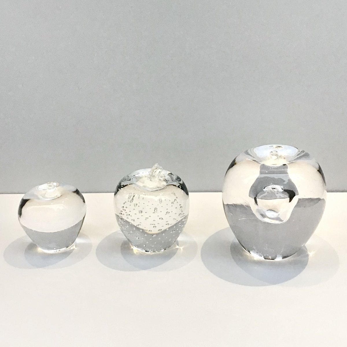 イイノナホ ・ペーパーウェイト Apple Apple | iino naho glass gallery
