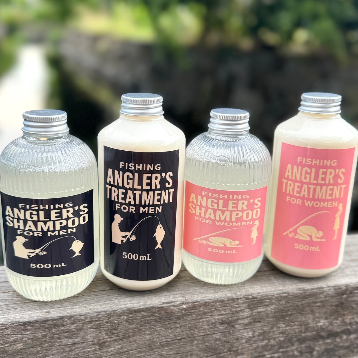 FROGオリジナル】FISHING ANGLER'S SHAMPOO 男性用 500mL |