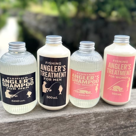 【FROGオリジナル】FISHING ANGLER’S SHAMPOO 女性用 各 500mL