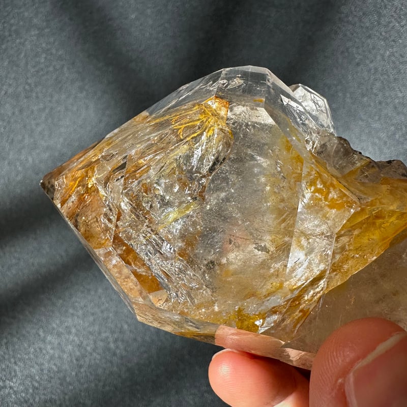 ハーキマーダイヤモンド・エレスチャルNo.2（虹入り） | Native