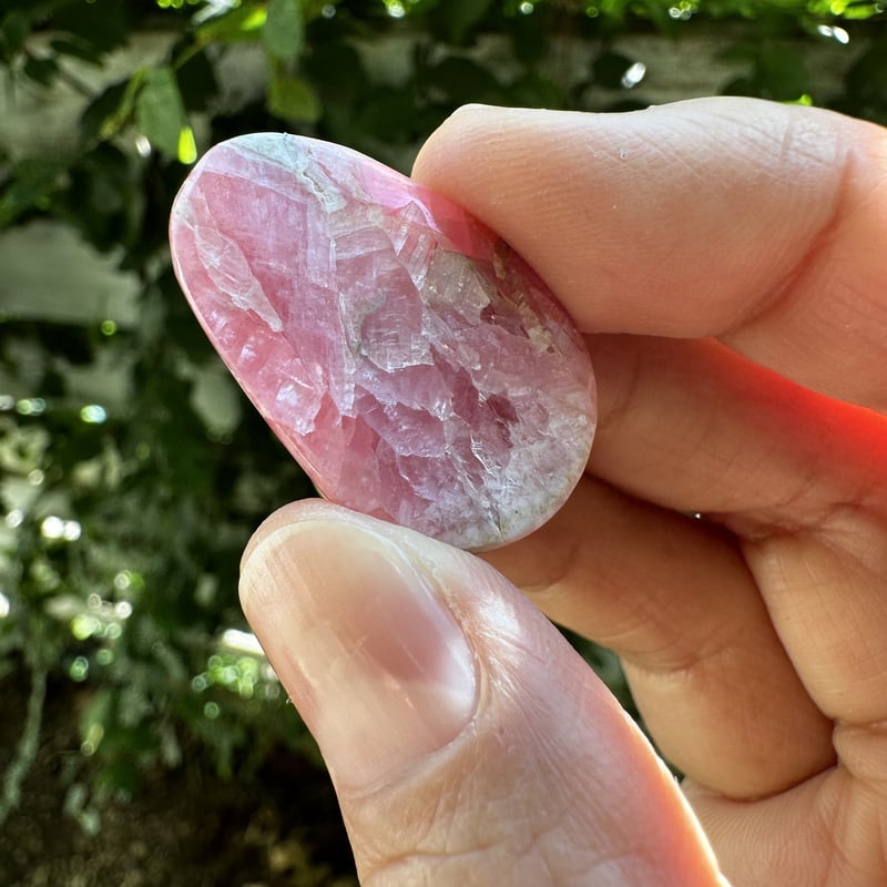 北海道産ロードクロサイト（菱マンガン鉱、インカローズ） No.1