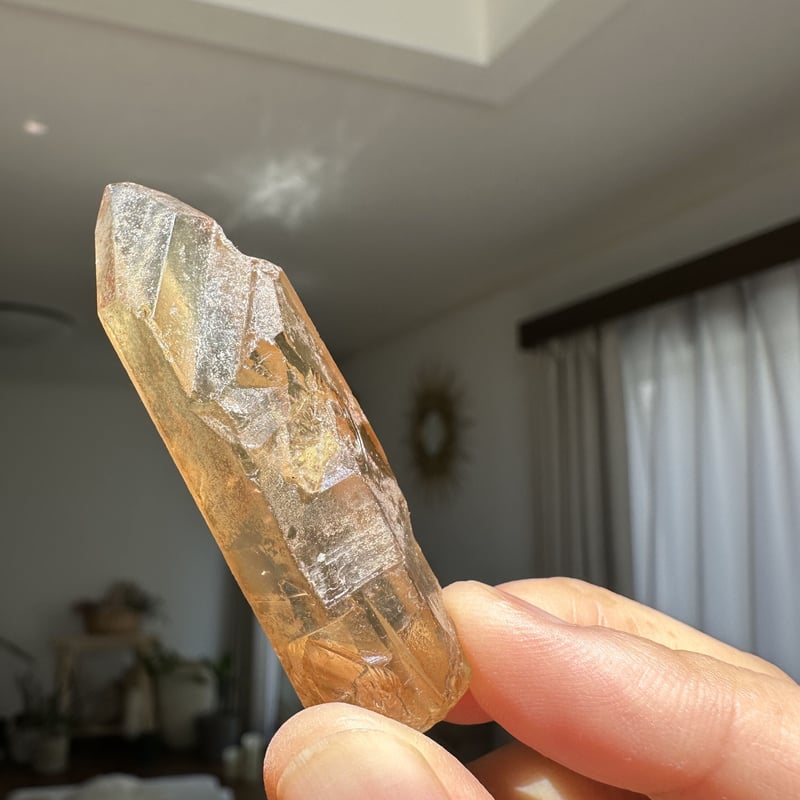 天然シトリン原石ポイントNo. B-1 | Native Stellar Alchemy