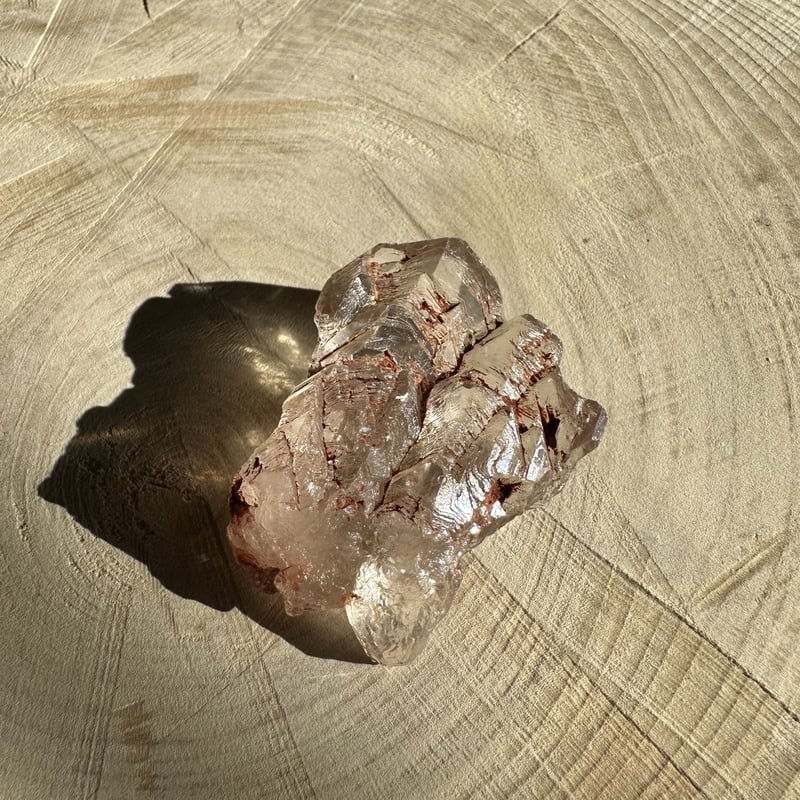 【るる】エレスチャルクォーツ(レッド)　原石 るる】エレスチャルクォーツ(レッド) 原石 るる】エレスチャルクォーツ