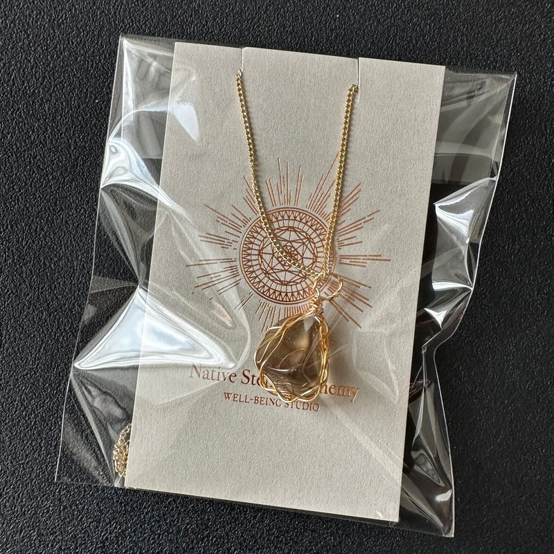ネックレスとしても使えるペンデュラム | Native Stellar Alchemy