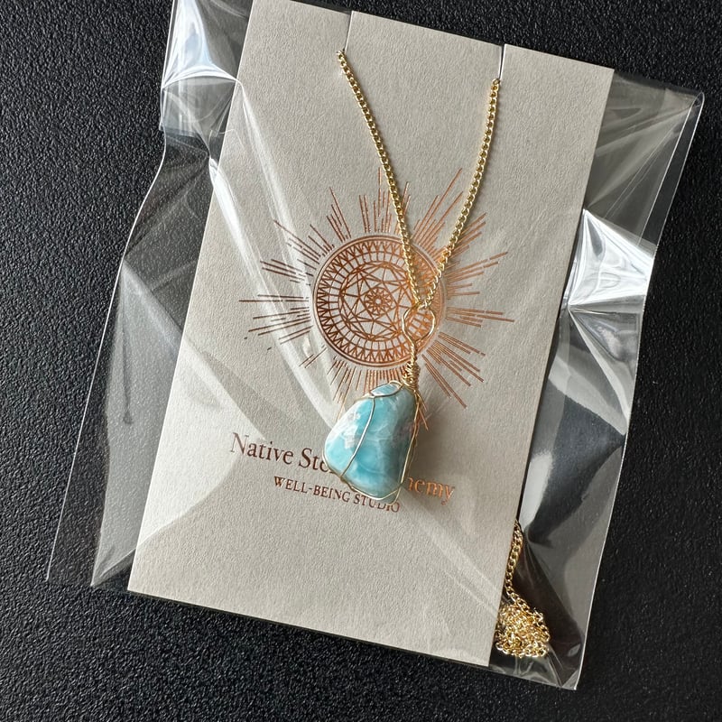 ネックレスとしても使えるペンデュラム | Native Stellar Alchemy