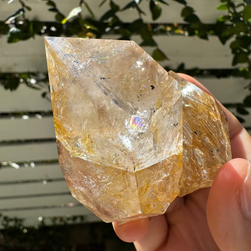 ハーキマーダイヤモンド・エレスチャルNo.3（虹入り） | Native