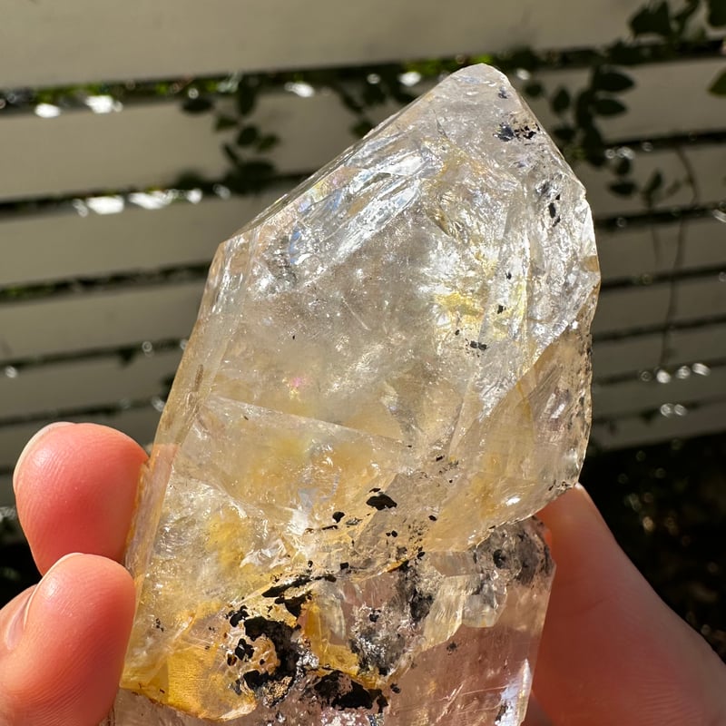 ハーキマーダイヤモンド・エレスチャルNo.2（虹入り） | Native