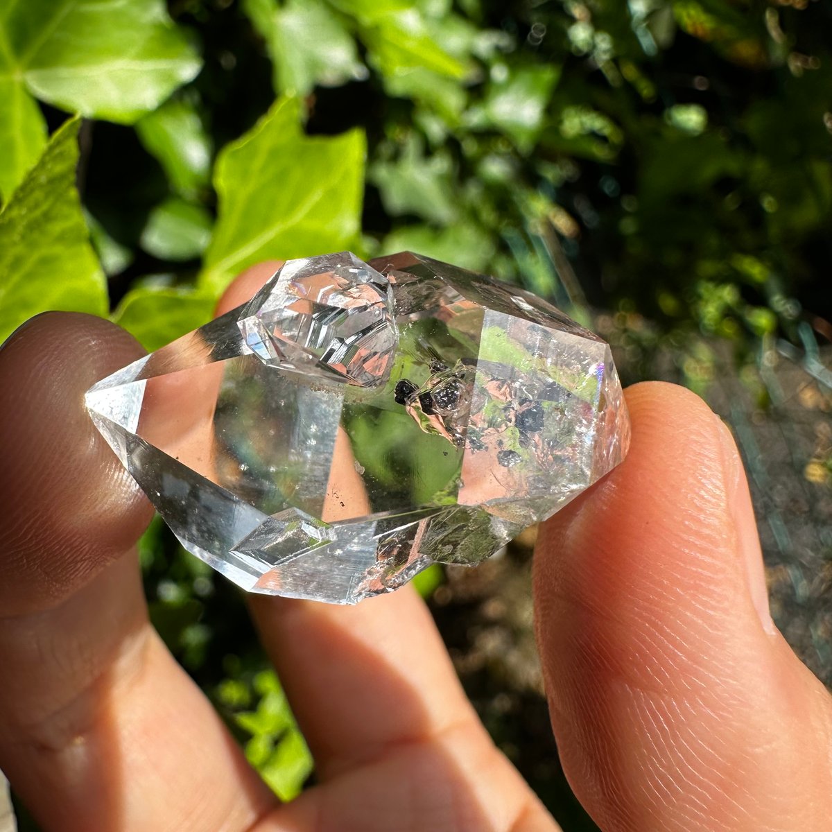 ハーキマークォーツダイヤモンドNo. 3（水入り） | Native Stellar Alchemy