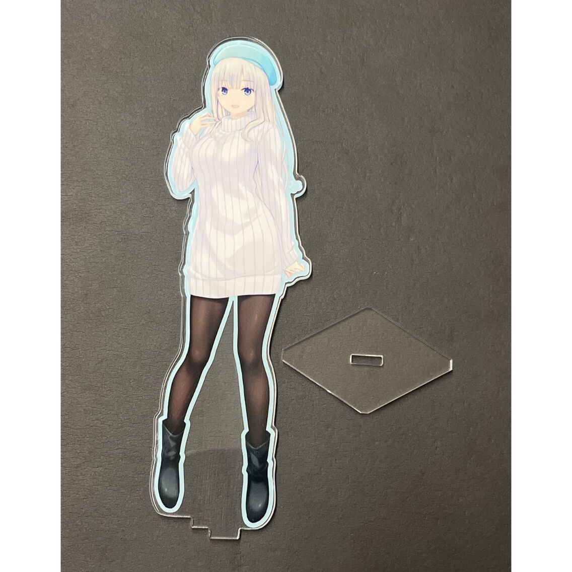 あさちゃん　❀置き型アクリル絵画❀ 遠坂あさぎ アクリルクロック AliceSyndrome 金髪碧眼 天使 ロリ