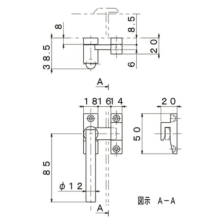 窓締り　MDCF1　S-T（共受け付）LH　soji
