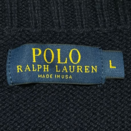 POLO RALPHLAUREN　"MADE IN USA" SWEATER