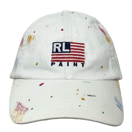 POLO RALPHLAUREN　"RL PAINT" BASEBALL CAP