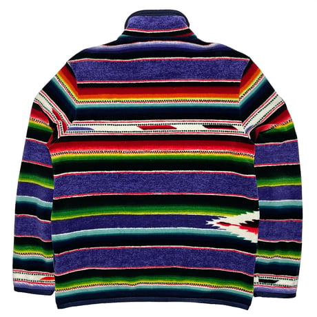 POLO RALPHLAUREN　"FLEECE NAVAJO" HARF-ZIP SWEAT