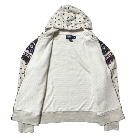 1POLO RALPHLAUREN　"THERMAL LINING" ZIP HOODIE