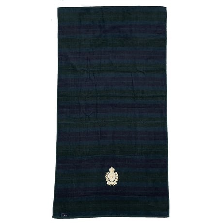 RALPHLAUREN　"BLACK WATCH"クレスト BATH TOWEL
