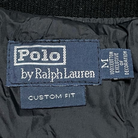 POLO RALPHLAUREN　"CUSTOM FIT" DOWN JACKET