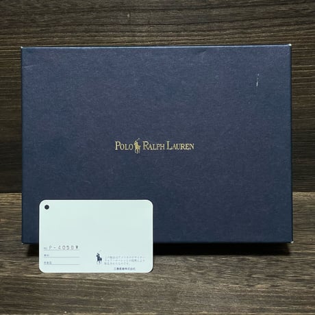 POLO RALPHLAUREN　"BLACK WATCH" POCKET BOOK