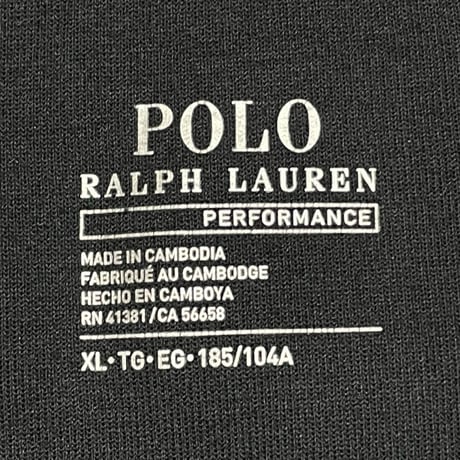 POLO RALPHLAUREN　"PERFORMANCE" DOWN VEST