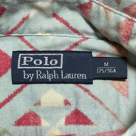 POLO RALPHLAUREN　"NATIVE" CHIN STRAP SHIRT