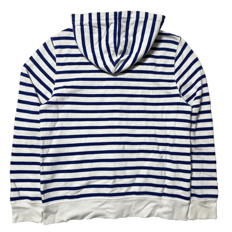 POLO RALPHLAUREN　"HORIZONTAL STRIPES" ZIP-UP HOODIE (BOYS)