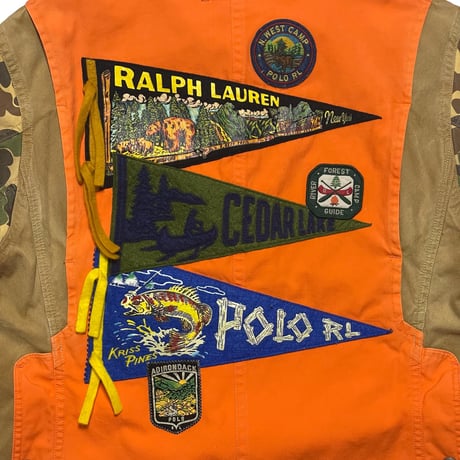 POLO RALPHLAUREN　"SPORTSMAN PATCH GUIDE" HUNTING COAT