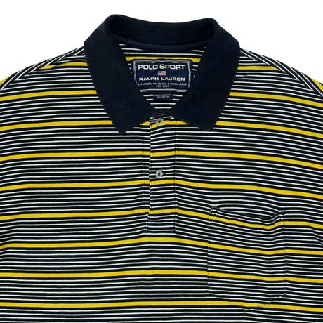 POLO SPORT RALPHLAUREN　"STRIPE" POLO SHIRT