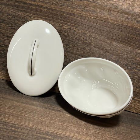 RALPHLAUREN　"CERAMIC" COVERD DISH BOWL