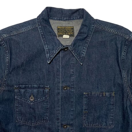 RRL "COVERALL WORK DENIM JACKET"