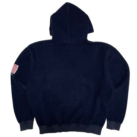 POLO SPORT RALPHLAUREN　 "USA"FLEECE HOODIE (M)
