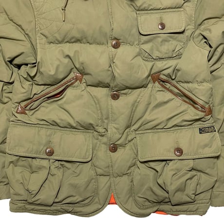 POLO COUNTRY RALPHLAUREN　 "CORDUROY COLLAR" DOWN JACKET