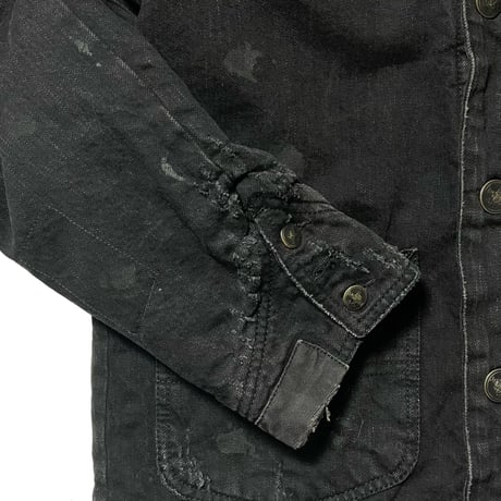 POLO RALPHLAUREN　"VINTEGED" DENIM JACKET