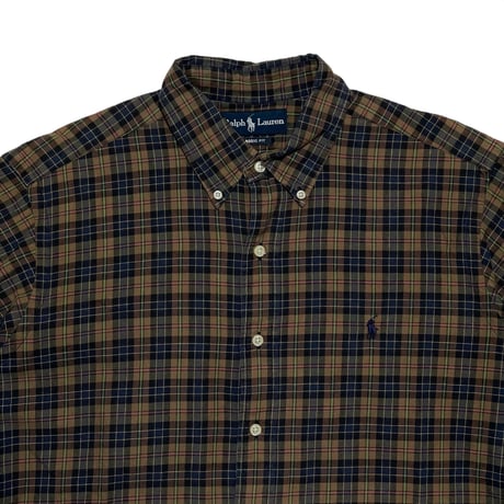 RALPHLAUREN　"CLASSIC FIT" BUTTON DOWN SHIRT
