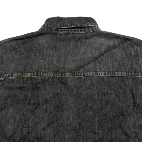 POLO SPORT RALPHLAUREN　"BLACK" DENIM SHIRT