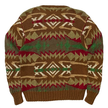 POLO RALPHLAUREN　"USA FLAG&NATIVIE" SWEATER