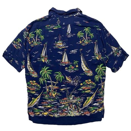 POLO RALPHLAUREN　"FISHING" ALOHA SHIRT