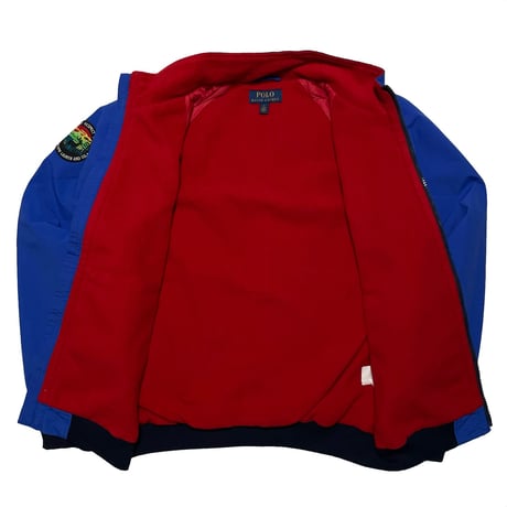 POLO RALPHLAUREN　"SPORTMEN RESPECT" NYLON JACKET