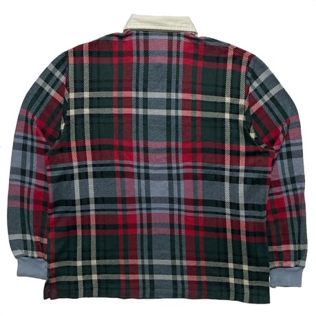 POLO RALPHLAUREN　"CHECKED" RUGBY SHIRT