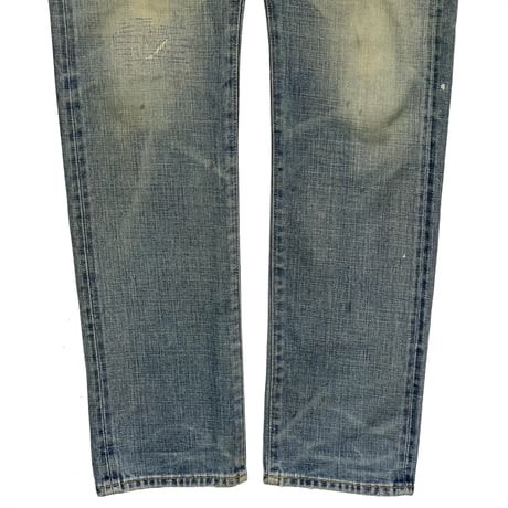 RRL RALPHLAUREN　 "VINTAGE WEATHERING" DENIM PANTS (MADE IN USA)