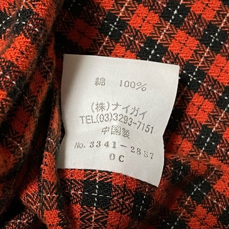 POLO SPORT RALPHLAUREN　"PLAID CHECK" FLANNEL SHIRT