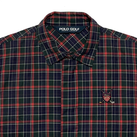 POLO GOLF RALPHLAUREN　"SHIELD LOGO" SWING TOP