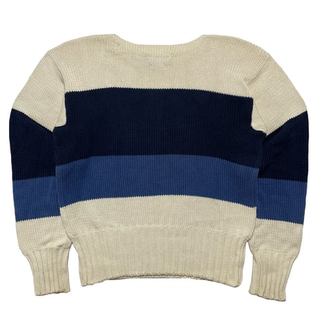 POLO RALPHLAUREN　"BODERLINE" SWEATER