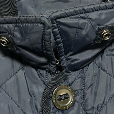 POLO RALPHLAUREN　"CORDUROY COLLAR" QUILTING JACKET