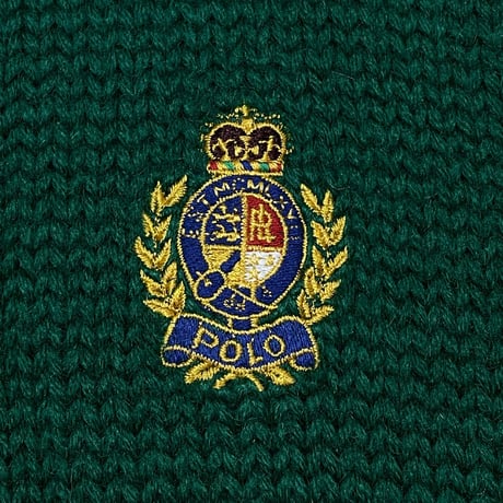POLO RALPHLAUREN　"CREST LOGO" SWEATER
