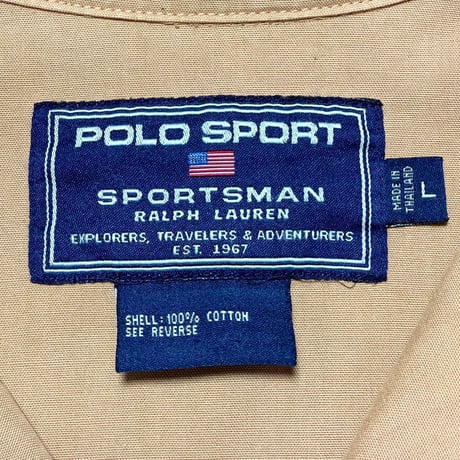 POLO SPORT RALPHLAUREN　"90s VINTAGE" HUNTING JACKET