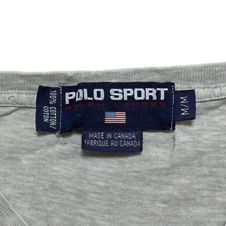POLO SPORT RALPHLAUREN　"MADE IN CANADA" S/S TEE