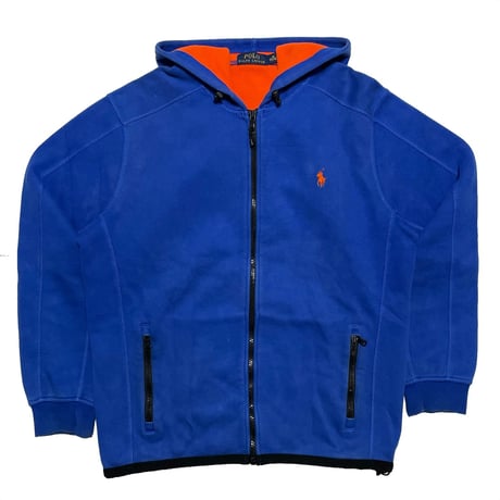 POLO RALPHLAUREN　"FLEECE LINING" ZIP-UP HOODIE