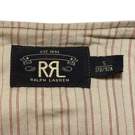 RRL RALPHLAUREN　"STRIPE" VEST