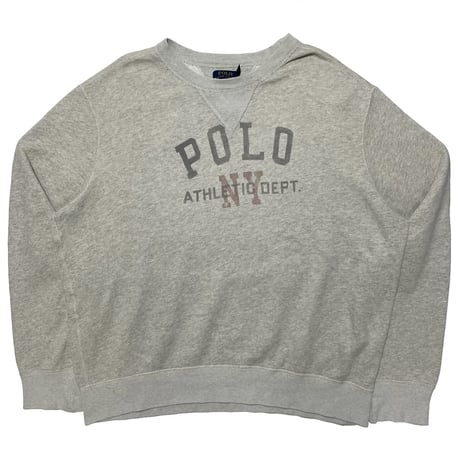 POLO RALPHLAUREN　"POLO ATHLETIC DEPT." SWEAT (XXLサイズ)